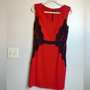 Tahari Arthur S. Levine Sleeveless Party Dress Size 8
